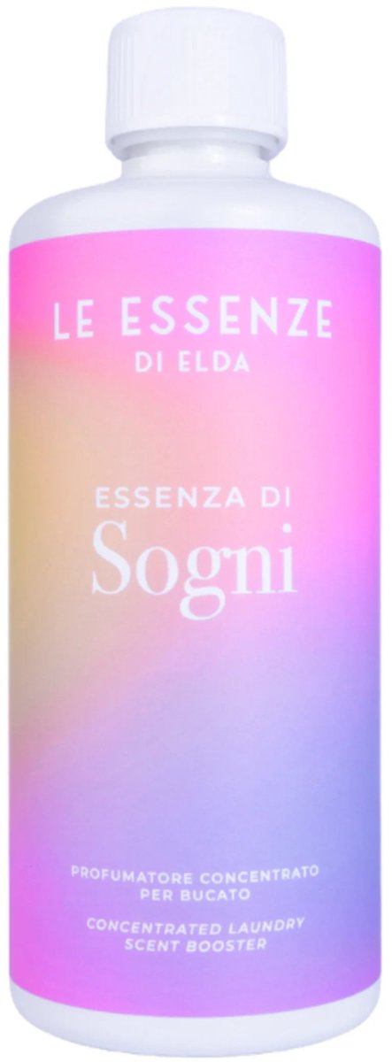 Le Essenze di Elda Wasparfum Sogni 500 ml – Luxe Italiaans Geurwasparfum voor Langdurig Fris Wasgoed