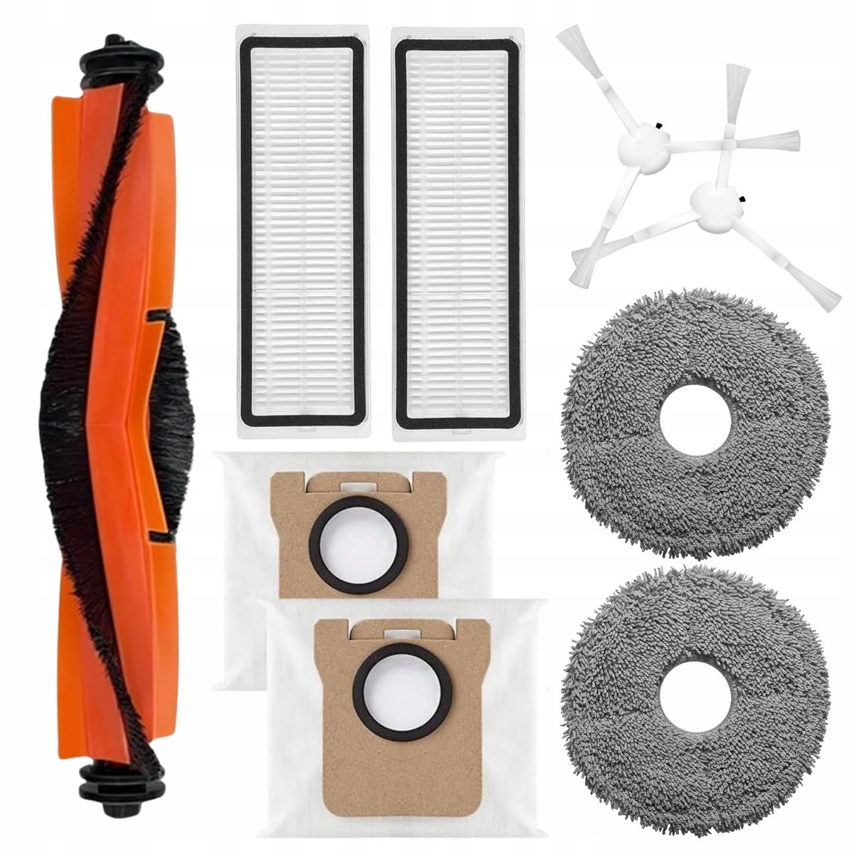 AreoSe - Accessoireset voor Xiaomi MI Robot Vacuum X10+ PLUS/X20+