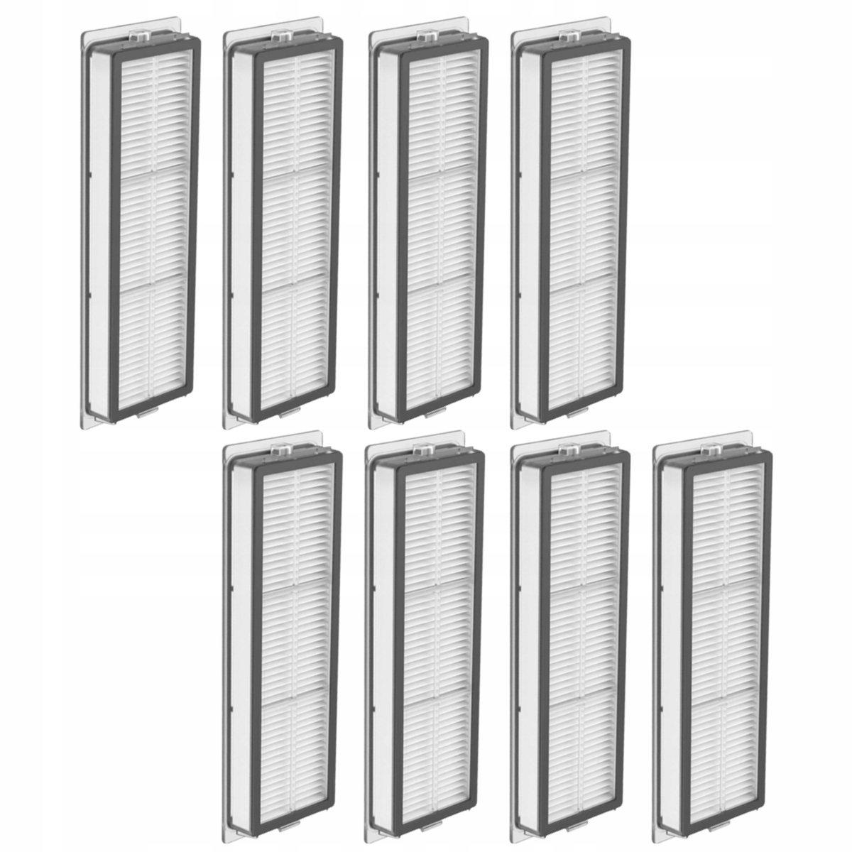 AreoSe - HEPA-filter voor Xiaomi Mi Robot Vacuum Mop 1C | Mop 2 Pro + | S10+ - 8 stuks