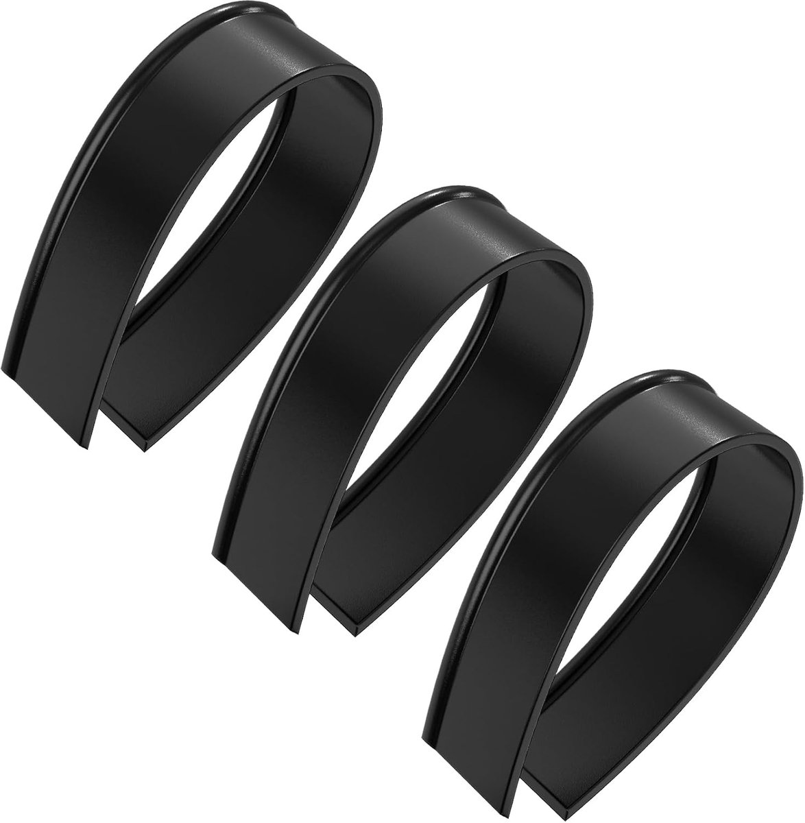 Rubberlip voor Kärcher Raamzuiger, Ancable 280mm vervangende lip voor Kärcher accu-raamzuiger, 3 stuks aftrekkerlip Compatibel met WV1 WV2 WV5 WV50 WV55 WV60 WV75