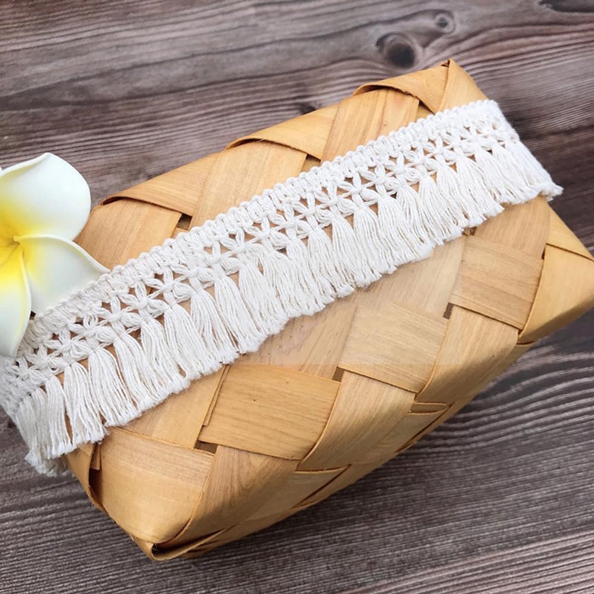10 yards 4 cm breed wit katoen kwastje kant lint franjes trimmen franje rand kwastje trimmen naai-accessoires voor doe-het-zelf kostuums kleding gordijn kleding tafelkleed bruiloft decoratie