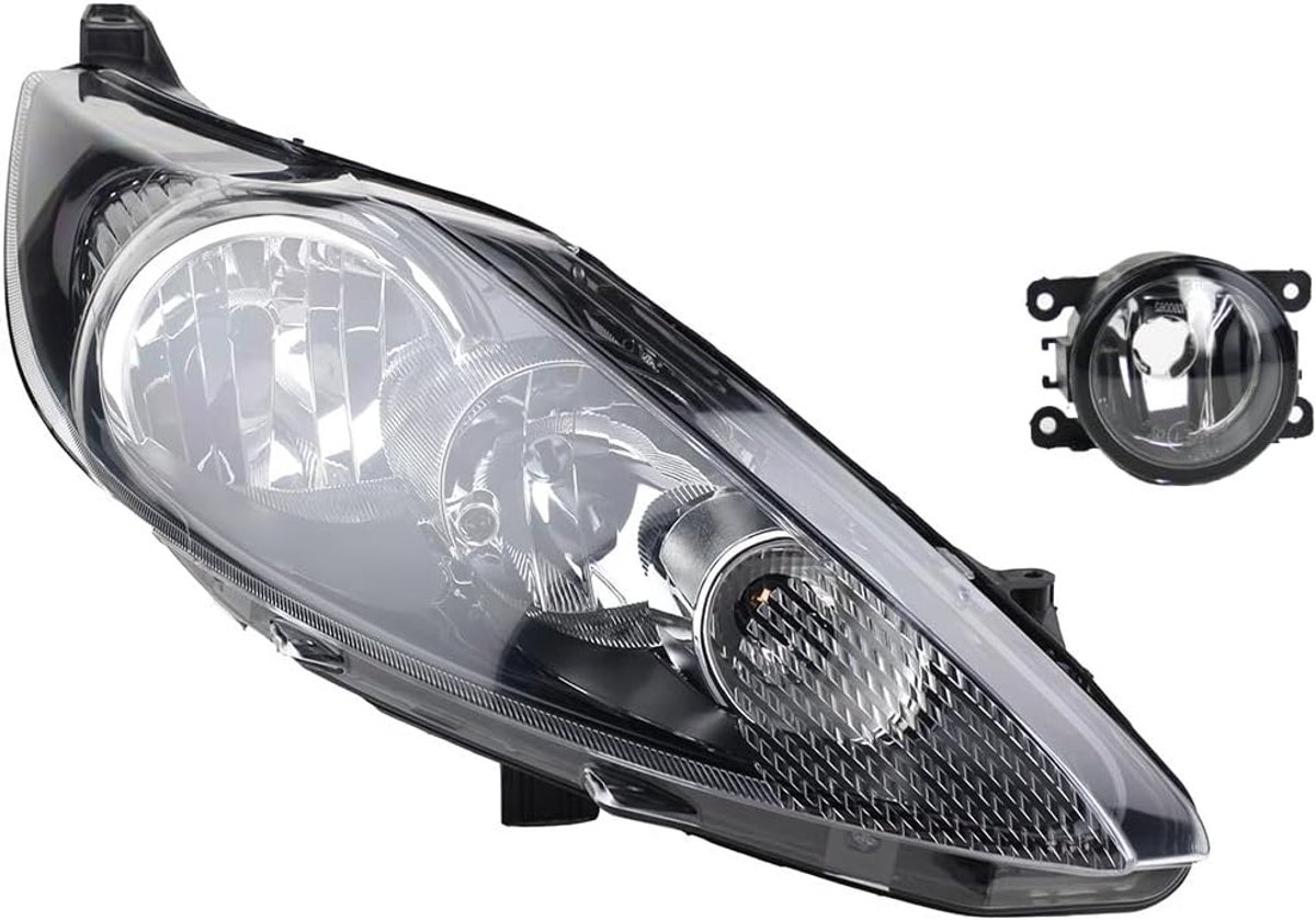 Koplamp halogeen geschikt voor Ford Fiesta 08 10/2008-11/12 H7 H1 Re. + mist.