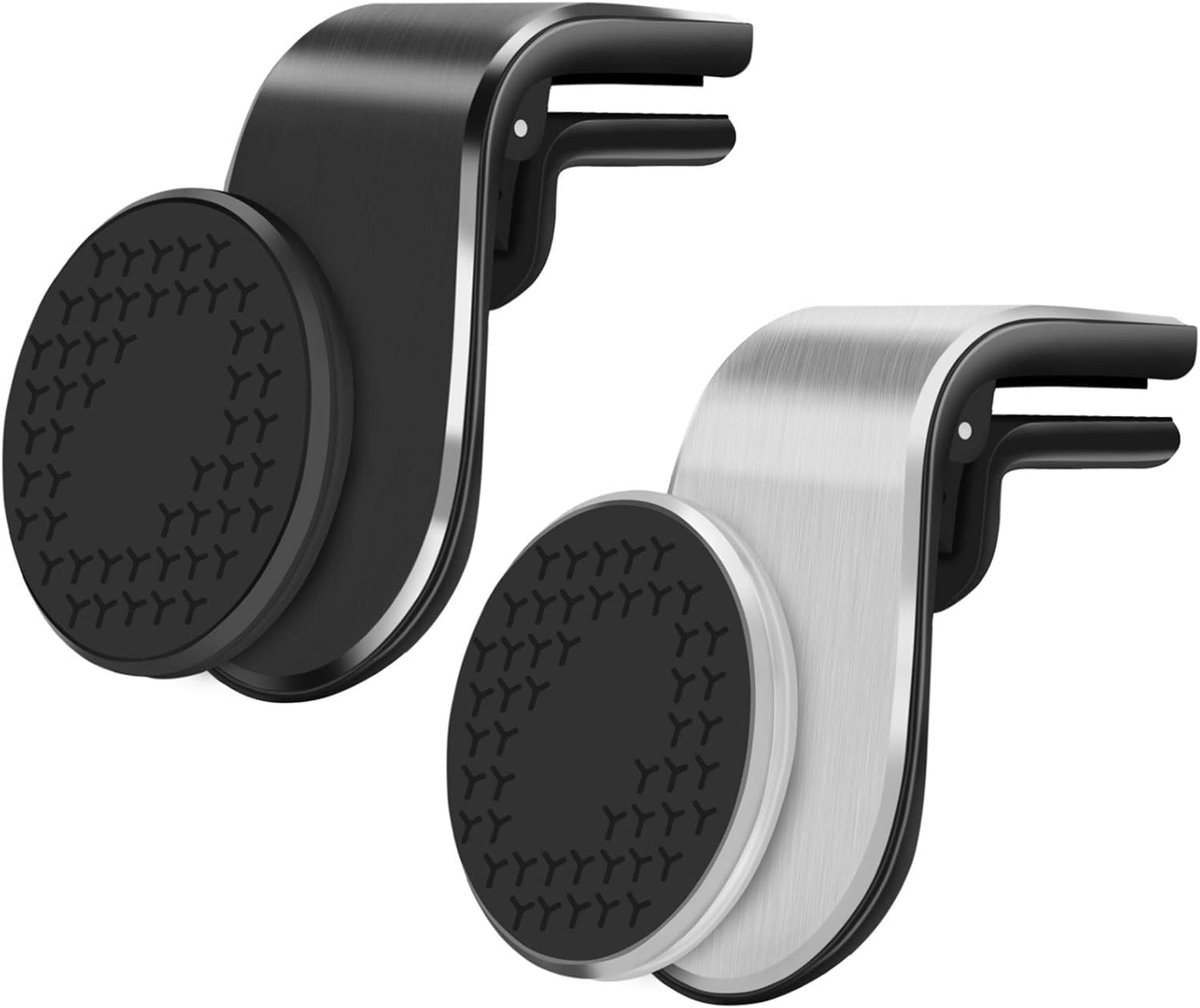 Magnetische Telefoonhouder Auto voor Ventilatie met Sterke Magneten,2 stuks Car mobiele Houder, Universele Mobiele Telefoon Houder voor iPhone Samsung Huawei Xiaomi