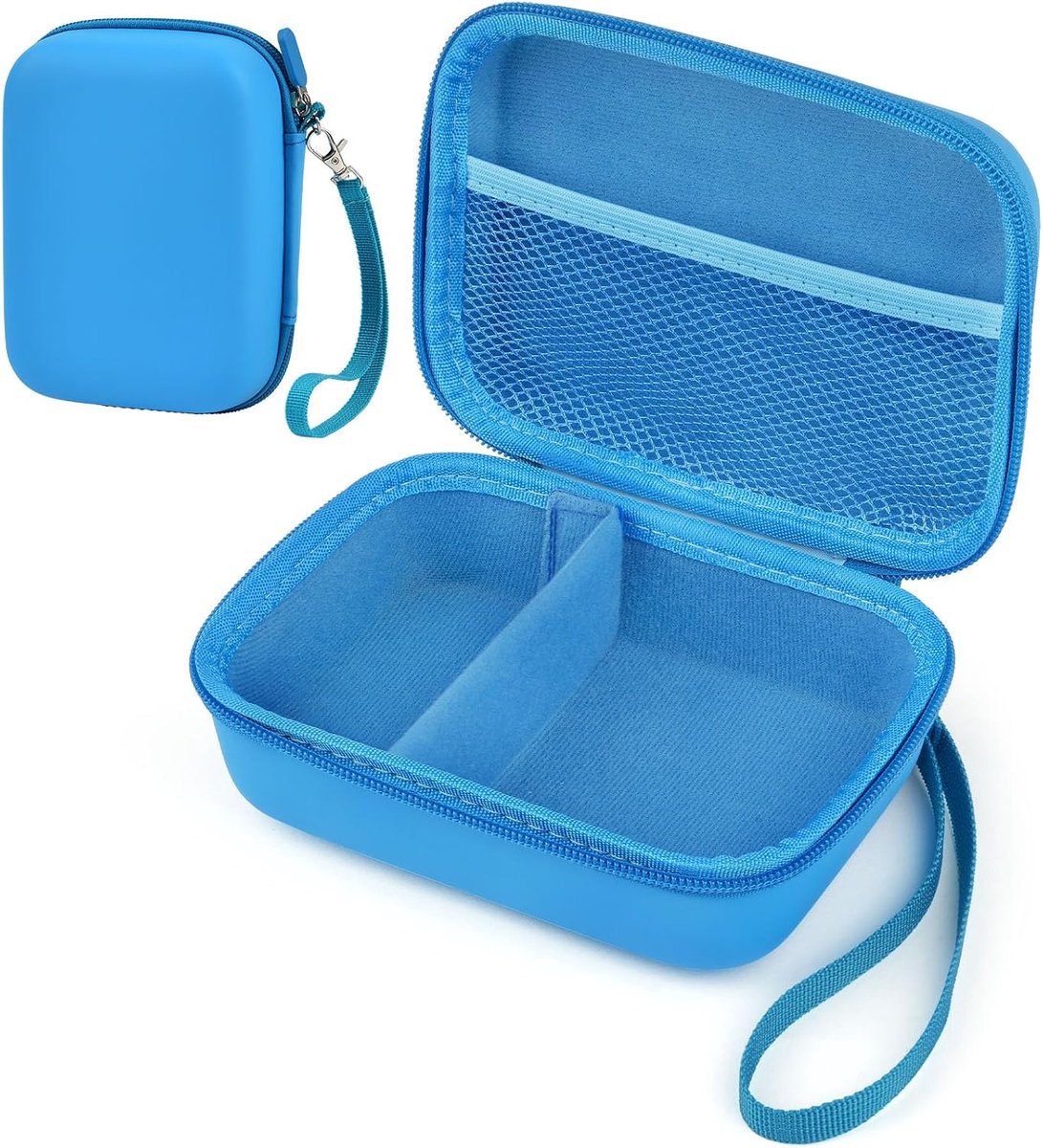 Cameratas voor kinderen, compatibel met Gofunly/voor Nuotun digitale camera, voor Bitzee interactief speelgoed, instant camera, opbergdoos voor kabels, geheugenkaart en accessoires (alleen tas)