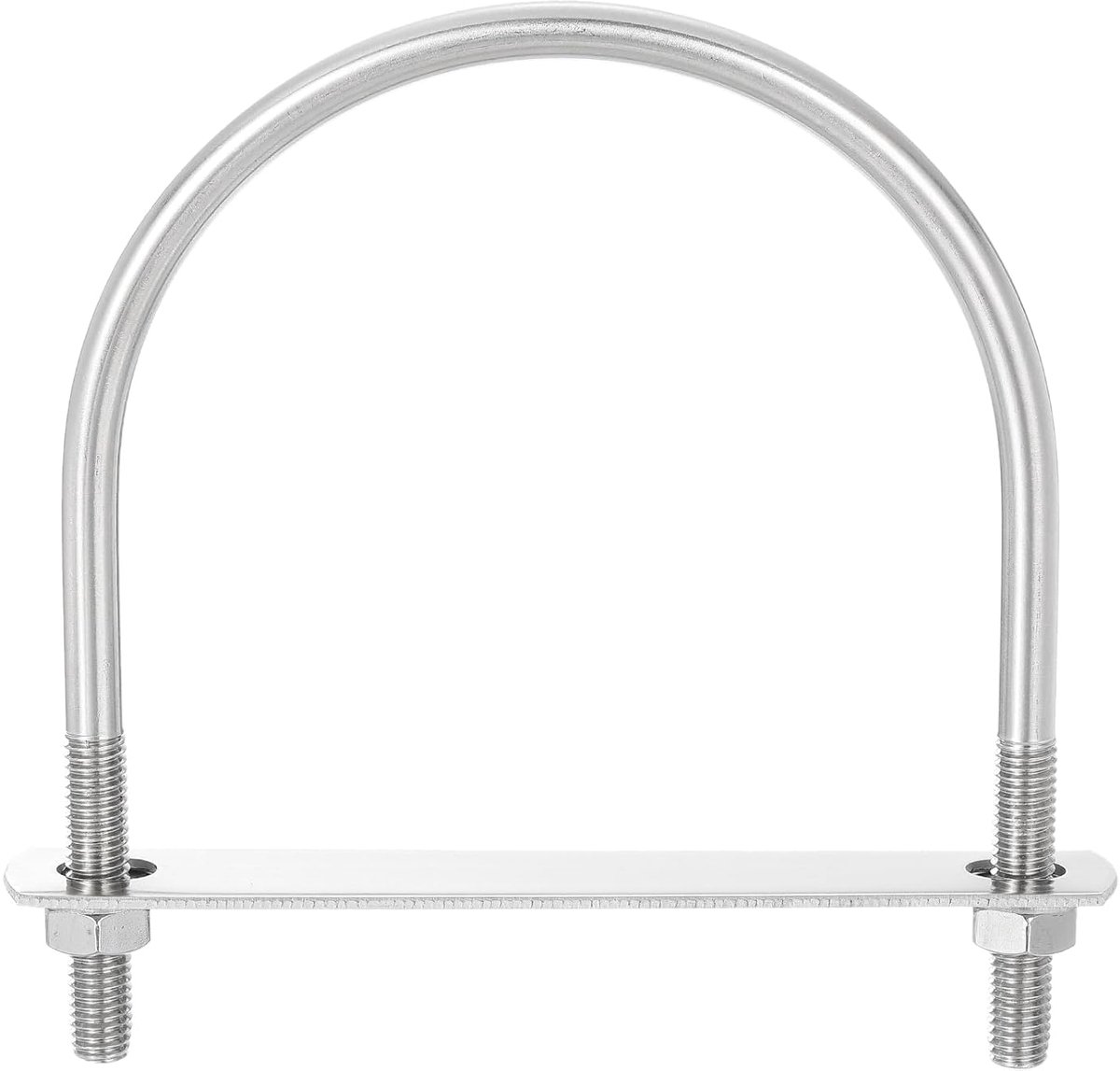 U-bouten, 6 sets 114 mm binnenbreedte 141 mm, lengte M8 bouten met U-klem van roestvrij staal 304 met moeren en platen, voor bootaanhangers