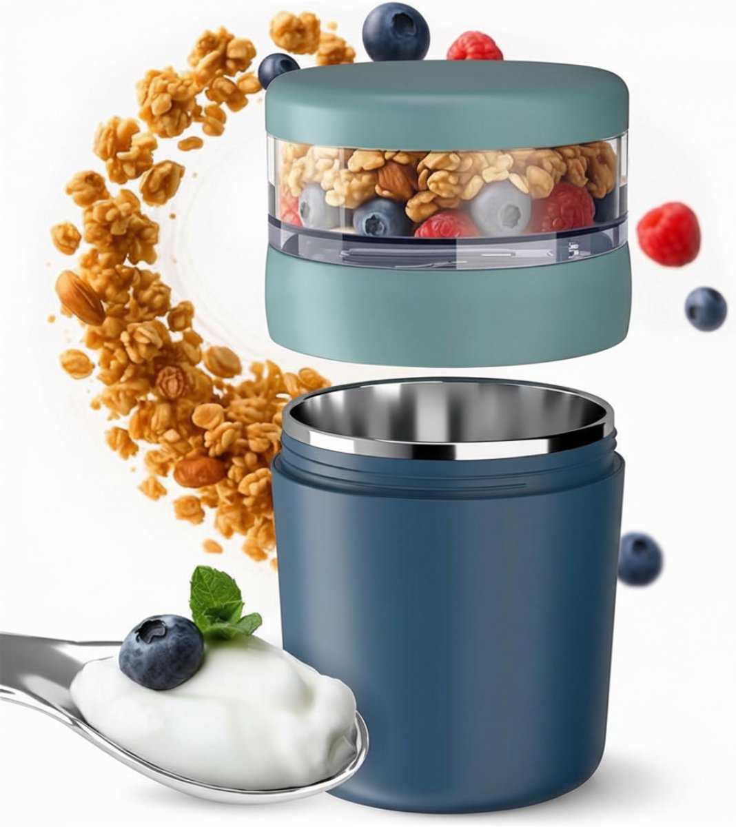 VLSelect® Yoghurt beker to go - Yoghurtbeker - Lunchbeker