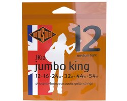 Rotosound JK12 snaren set acoustic phosphor bronze wound 12-54, medium light