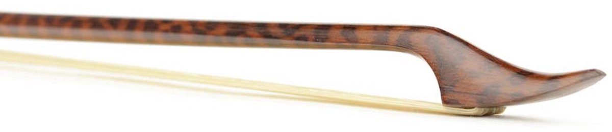 ELS BBV-50 baroque strijkstok viool, snakewood, snakewood frog and button