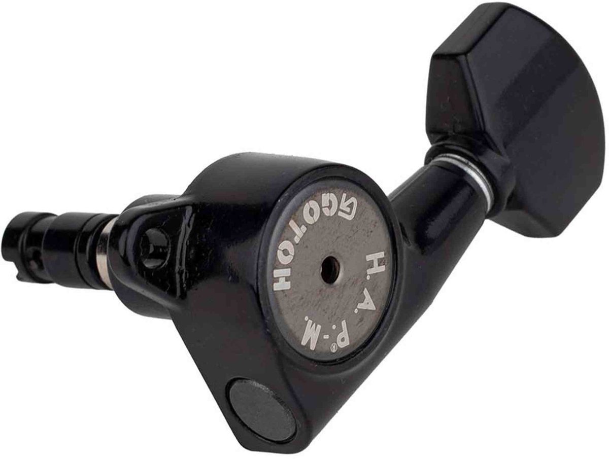 Gotoh GTH13926 SG381 stemmechanieken met HAPM and 07 knoppen, 6R, zwart