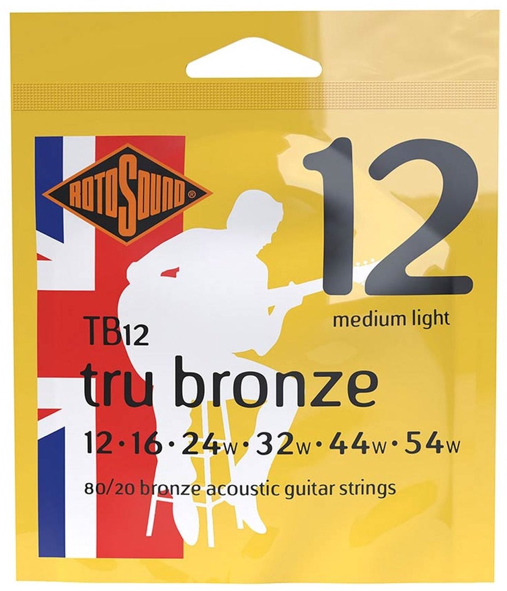Rotosound TB 12 Tru Bronze 012 snaren set akoestisch