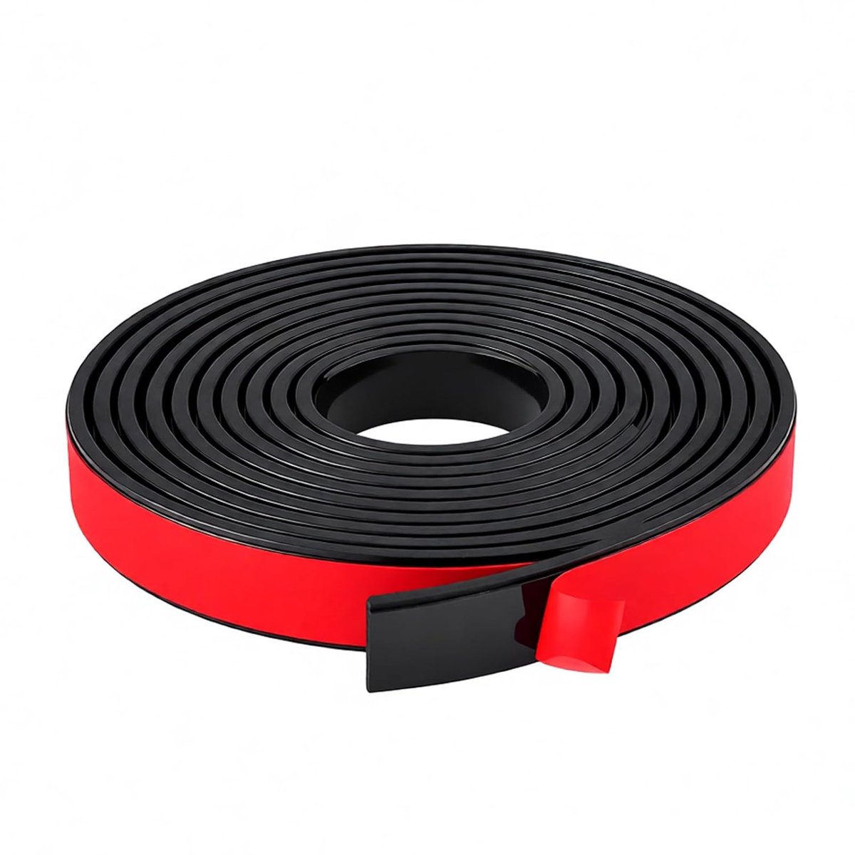 Rubber Strip Zelfklevend 25 mm x 2 mm - Neopreen Rubberprofiel - Duurzaam en eenvoudig te snijden - SnelShoppen