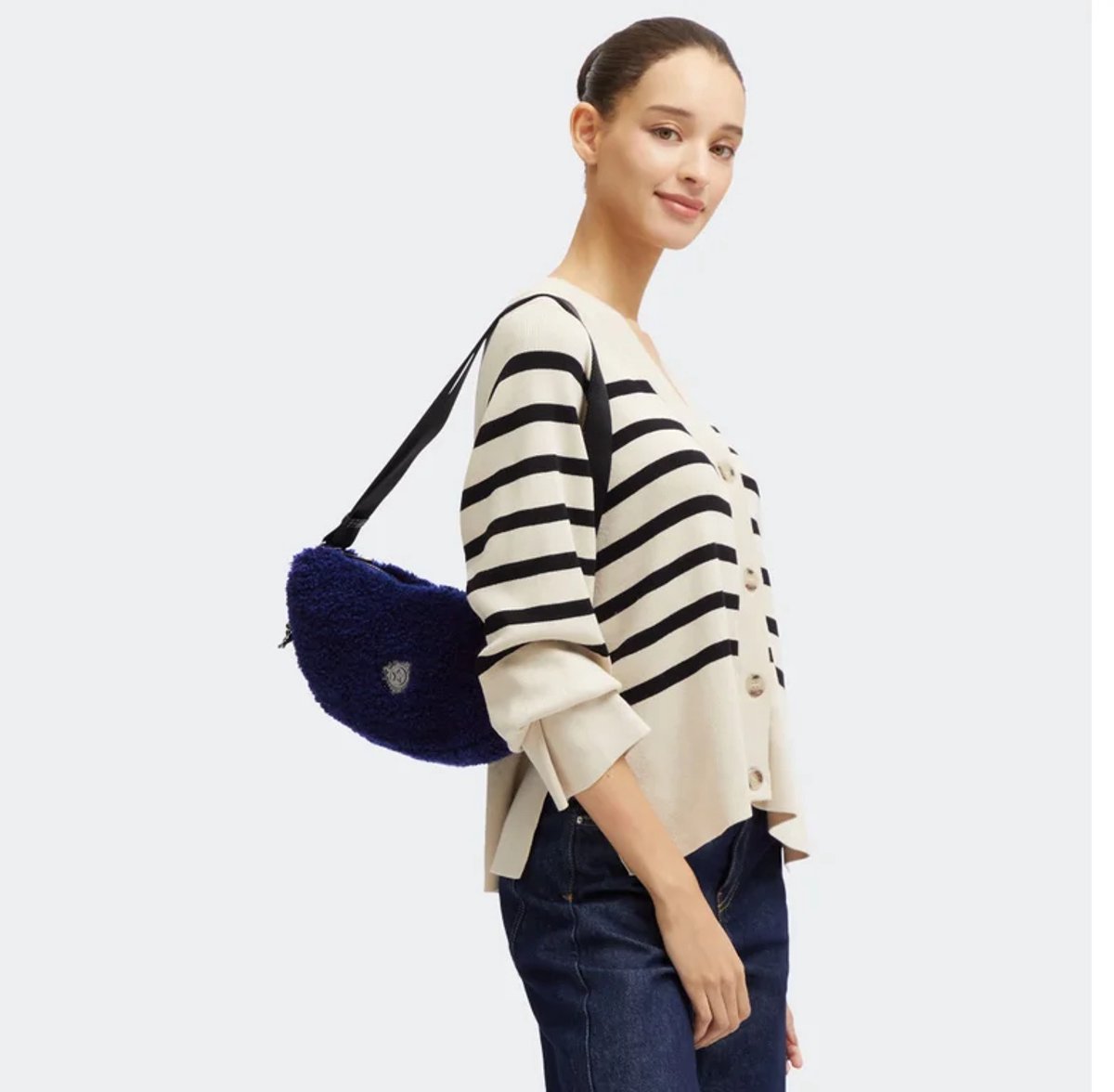 Kipling JULISA S Small crossbody - Fuzzy Night - Blauw - 15.0x6.0x30.5 cm - 3.0 L