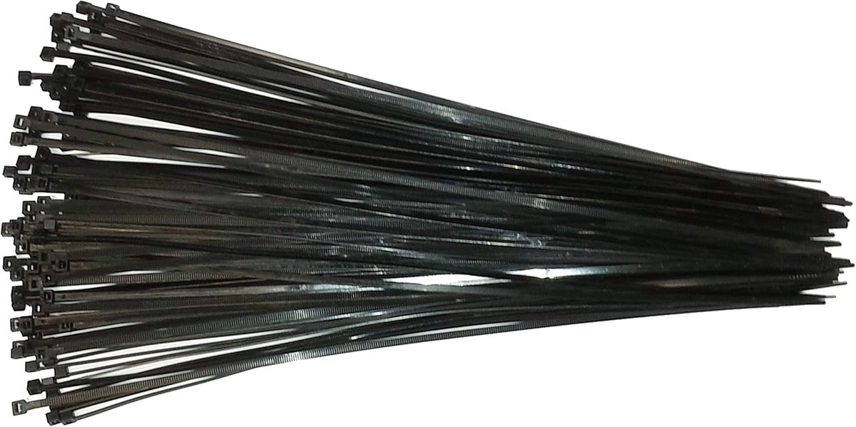Kabelbinders 430mm Zwart 100Stuk - Premiumkwaliteit van PC24 Shop & Service