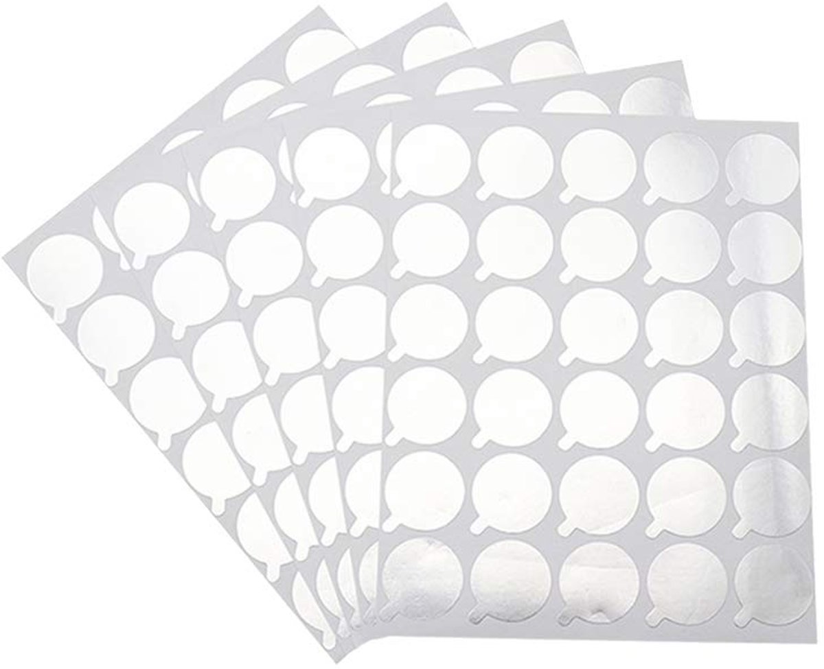 300 stuks wegwerp wimperlijm houder pallet waterdichte stickers papier wimperverlenging kleefpad lijm stickers op wimpers jade steen 2,1 cm