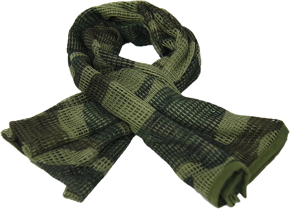 Sjaals Woodland Camo Sjaal Desert Shemagh voor Buitensporten