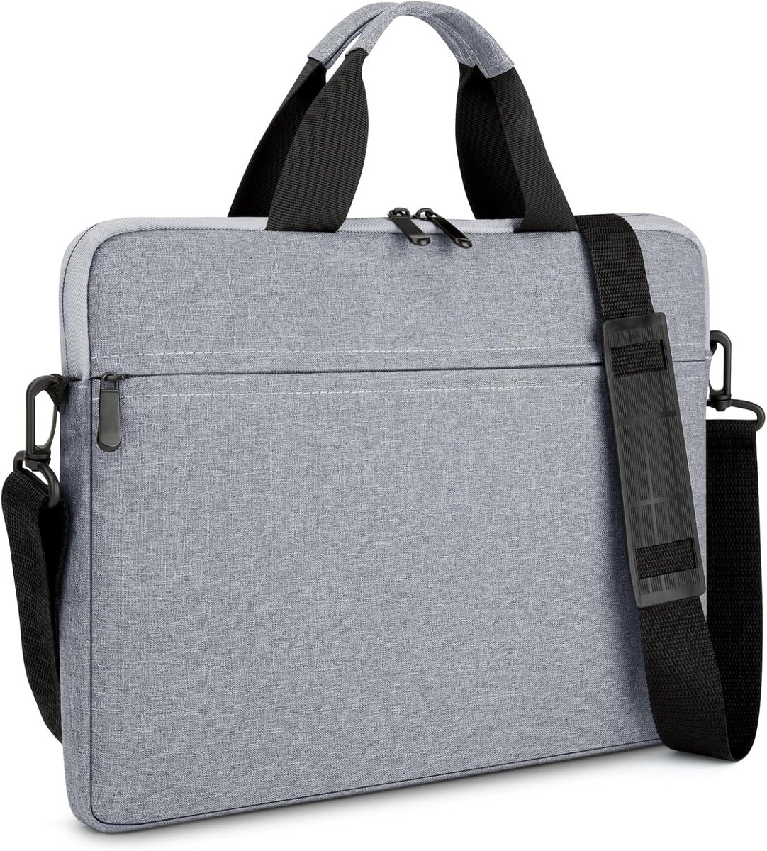 inch laptop Laptophoes Slim Computer Sleeve voor 15,6 inch Acer Asus Dell HP Thinkpad, Grijs