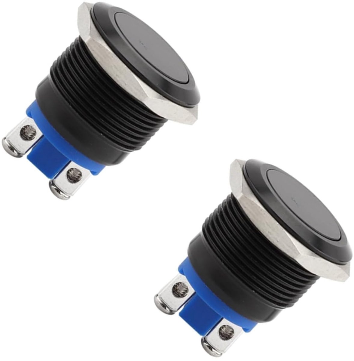 startknop, Momentane drukknop schakelaar, Start schakelaar, Auto startknop, 22mm waterdichte knop, Schakelaar momentaan metaal, Metaal drukknop schakelaar, Drukknop schakelaar van metaal