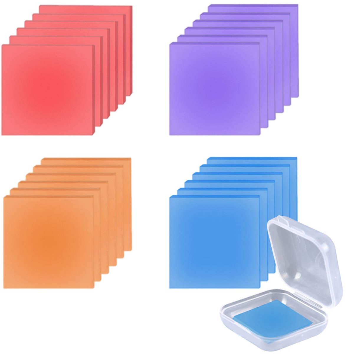 24 stuks diamantschilderlijm, doe-het-zelf wax voor diamantschilderij, milieuvriendelijke klei, doe-het-zelf diamantborduurlijm