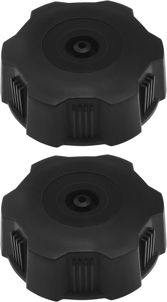 2 stuks binnendiameter 40mm motorfiets brandstoftankdop zwart plastic brandstofvuller benzinedop compatibel met 50CC 70CC 90CC 110CC 125CC ATV Quad 4 Wheeler