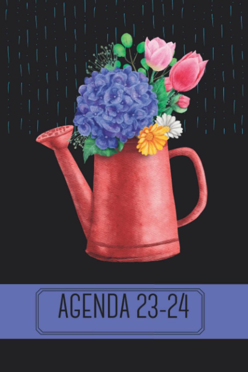 Agenda 2023-2024 - 24 maanden - Maandelijks overzicht - Perfect voor docenten - ShopVlot