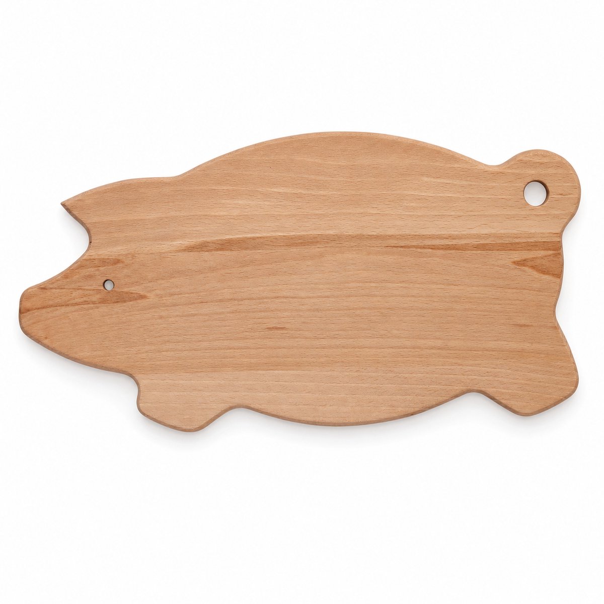 Varken Borrelplank – Geolied Beukenhout – Snijplank, Kaasplank en Serveerplank – 29 x 15 cm
