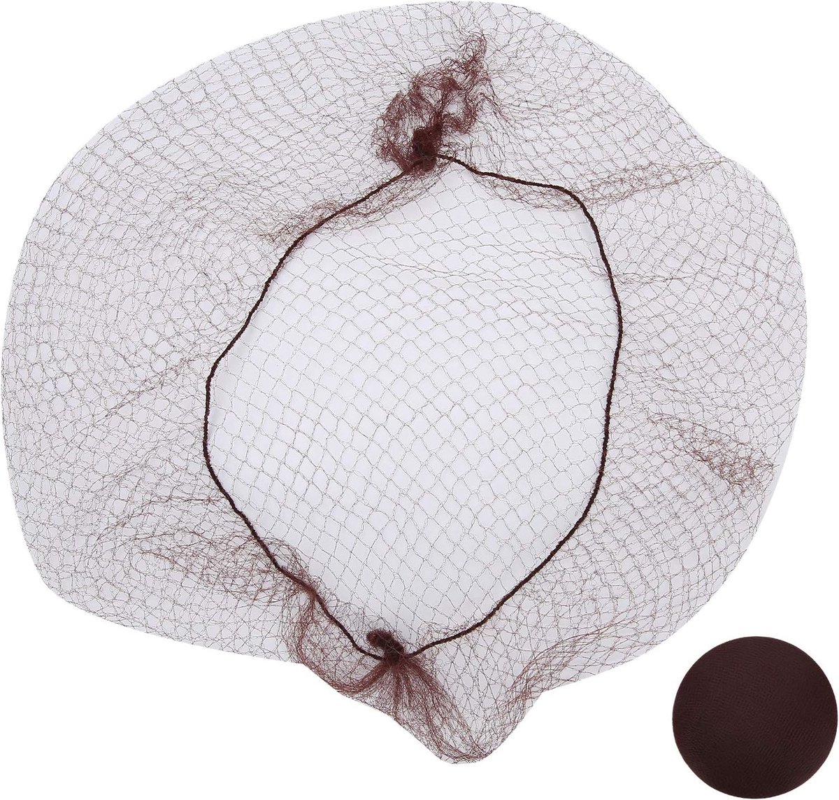 Haarnetjes, 144 stuks wegwerp nylon haarnetjes voor vrouwen mannen, onzichtbare elasticiteit pruiknet voor hotelpersoneel, restaurantpersoneel, chef-koks, voor restaurantkeuken