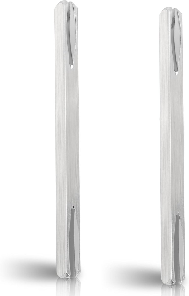 2 stuks deurgreep, spilstang, 8 mm x 130 mm, vierkante stift, deurbeslag, vierkante pen, verzinkte stalen vervangende vierkante stift, bevestigingsstift, deurgreep, stalen spindelstang