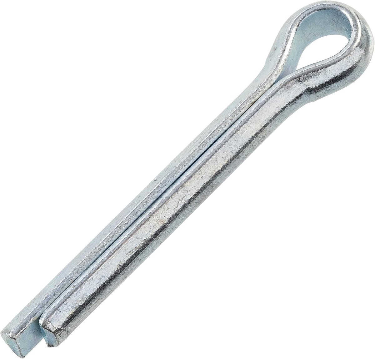 - Set van 5 gespleten pennen Ø10x92 mm | van staal zilverkleurig | Voor borging, blokkering en mechanische bevestiging op assen