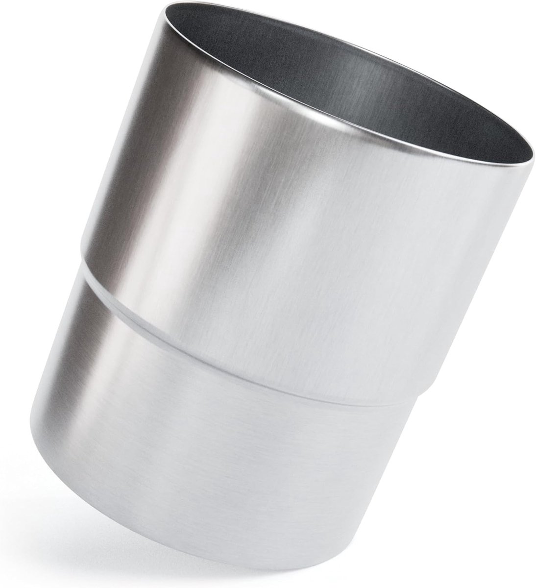 greate Valpijpadapter 100 mm van titanium zink - afvoerbuisconnector | Steekmof DN 100 voor valbuizen met een diameter van 100 mm - regenpijp zink titaanzink voor dakgoten drainage