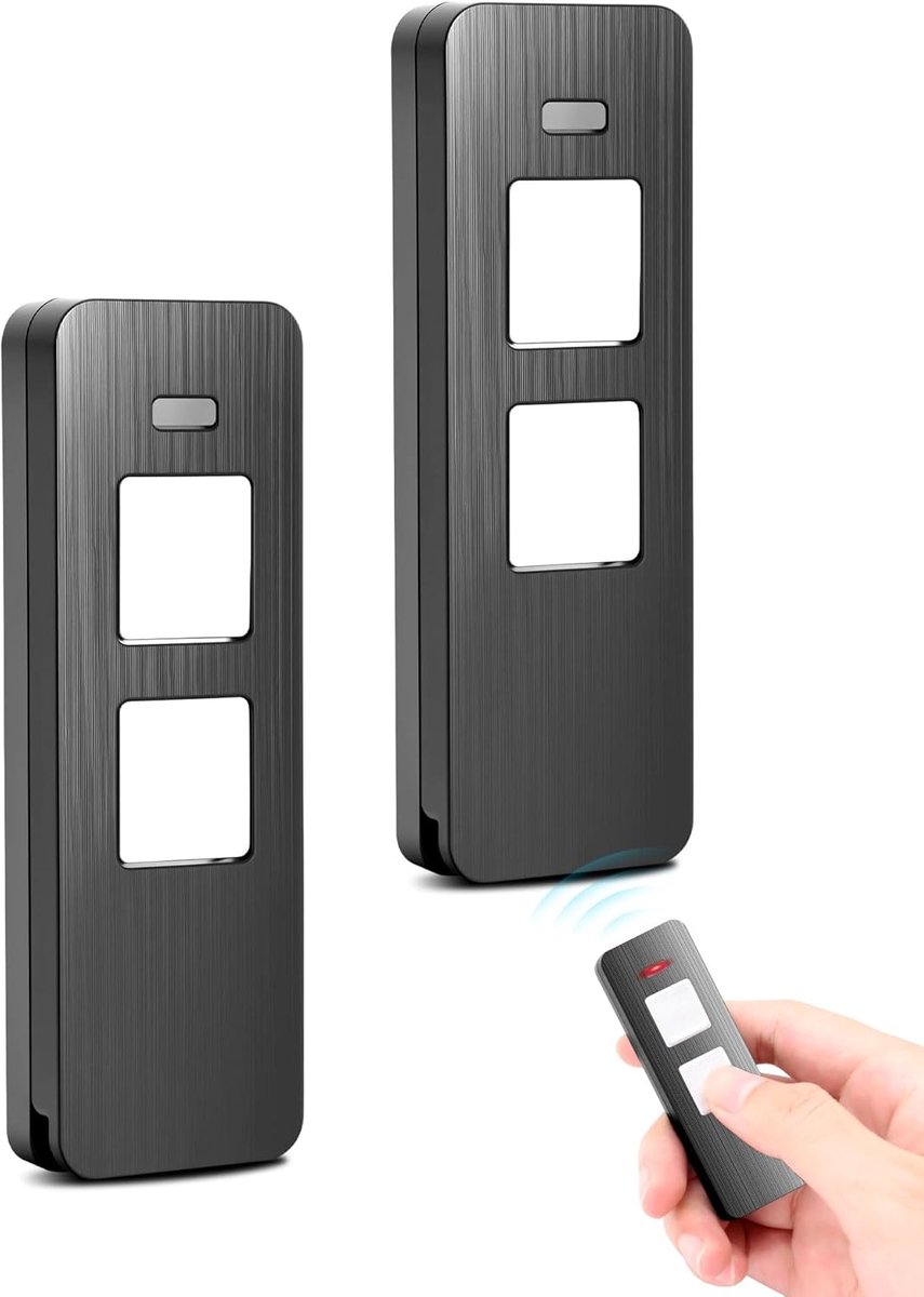 Afstandsbediening voor Sommer Pearl Twin 4018V0004, TX40-868-4, Slider+, 2 knoppen, 868 MHz, Rolling Code, batterijen, poort S10019-00001