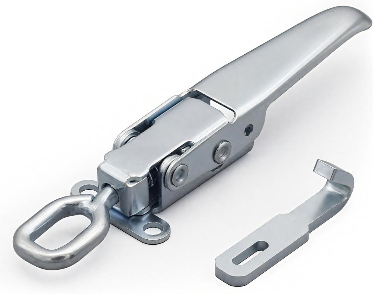 Spansluiting, metalen gespsluiting boordwandsluiting, aanhanger carrosserieklem hasp voor vrachtwagen, aanhanger, container