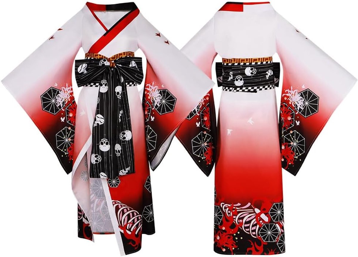 Uniseks heren dames kimono gewaad Geisha Japanse Yukata ruches tops broek set
