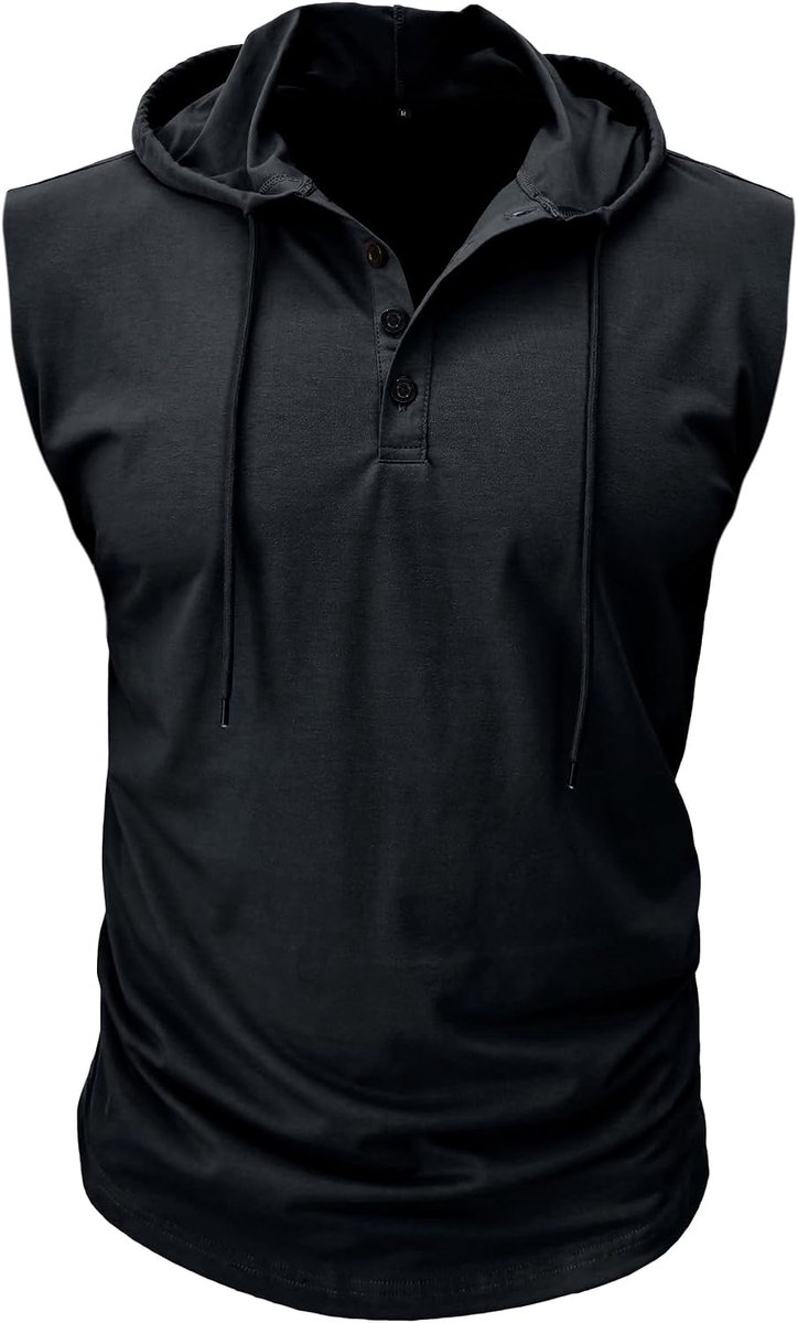 Atletische hoodie met korte mouwen voor heren, modieuze pullover voor fitness, shirt met capuchon, knoopsluiting, zomerse sweater, lichte hippe hikeshirts voor heren, boksen, trektochten