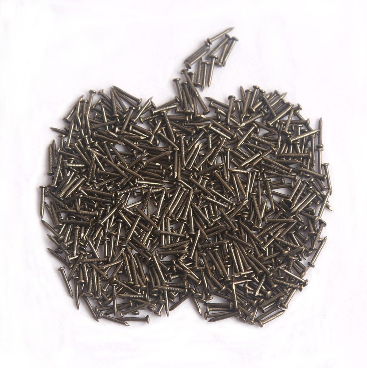 Nagels, 500 stuks Kleine Houten en IJzeren Nagels voor Foto's, Nagels voor Hangende Foto's, Meubels voor Houtbewerking, DIY, Hobby, Decoratieve Afbeeldingen, Zwarte Nagels