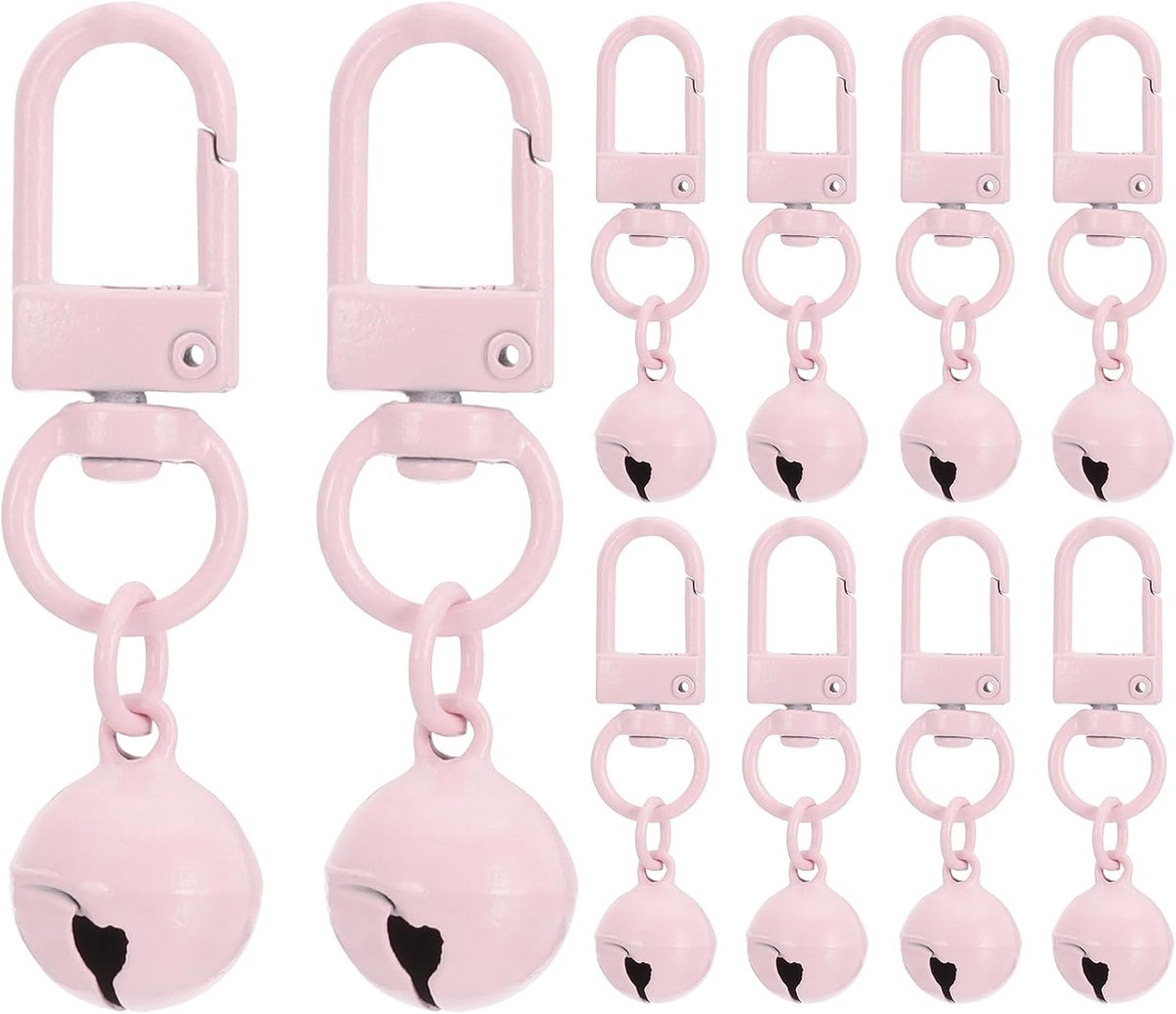 20 stuks hondenbel, kattenbel, hondenhalsband, kleine huisdierklokken, sleutelhanger, schattige bulk, luide jingle voor hondenhalsband, bedelhanger, ketting, accessoires, doe-het-zelf