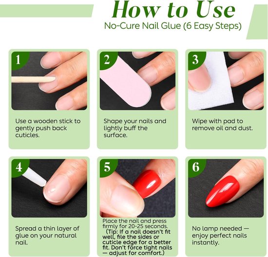 Short Almond False Press On Nails met Nail Glue en Tool Kit - Acryl Soft Gel Tips 25-30 stuks Full Size Set, Herbruikbare Nepnagels voor Vrouwen, Royal Rose - Acryl zachte geltips, 25-30 stuks, volledige maat, herbruikbaar, koningsroze — afbeelding 4