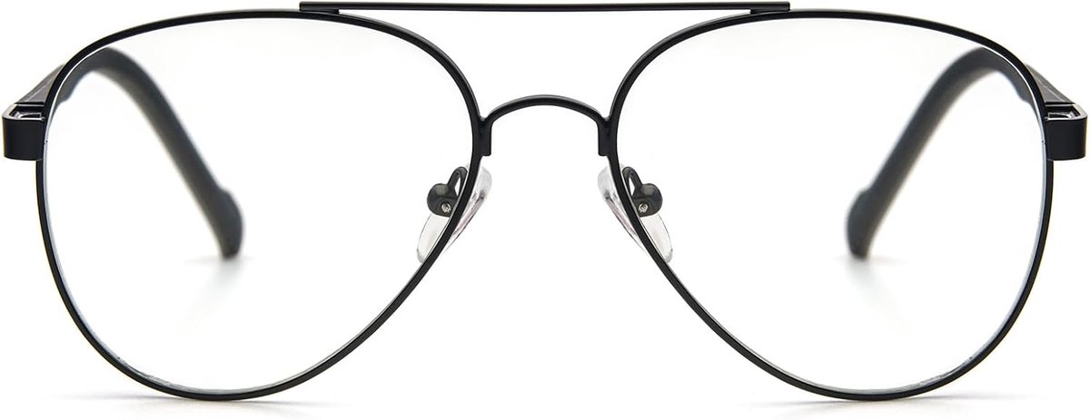 Vintage metalen montuur leesbril vlieger pad frame lens anti-blauw licht dames mannen computer leesbril