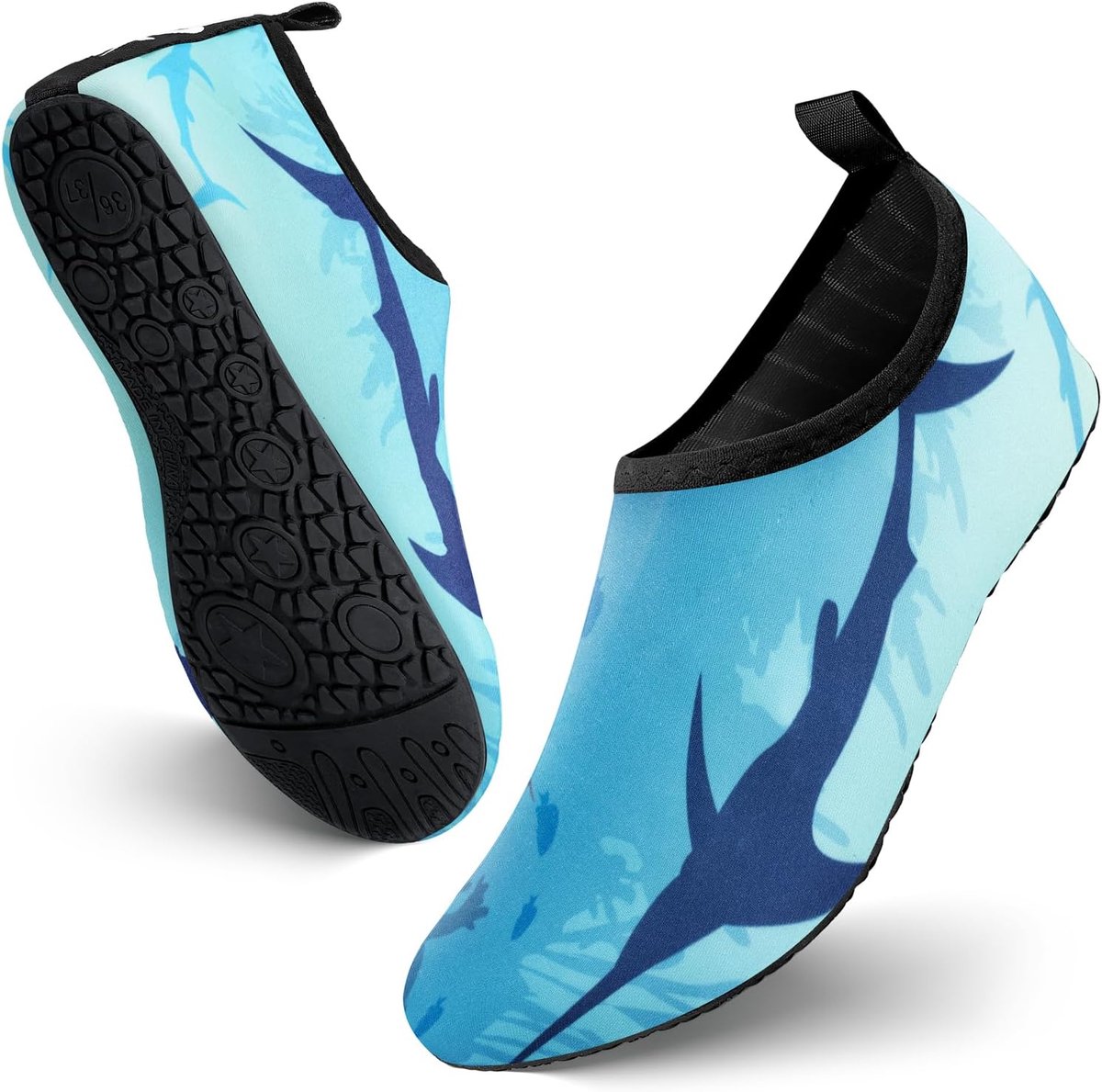 Watersokken Strandschoenen voor Dames Dames Dames, Sneldrogende zwemschoenen Aqua Natte schoenen, om te zwemmen Duiken Surfen Snorkelen Zandstrand Zwembad Kust Vakantie