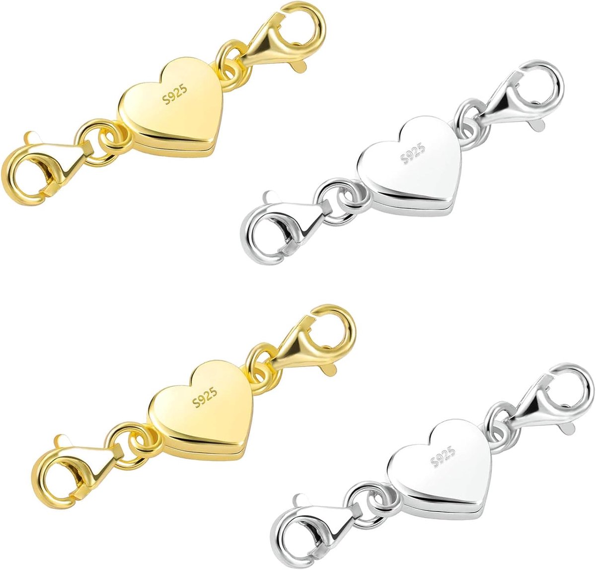 halsketting zilver 925 verguld hanger heren dames magnetische halsketting sluiting mama sieraden meisjes geschenken armband sieraden sieraden accessoires