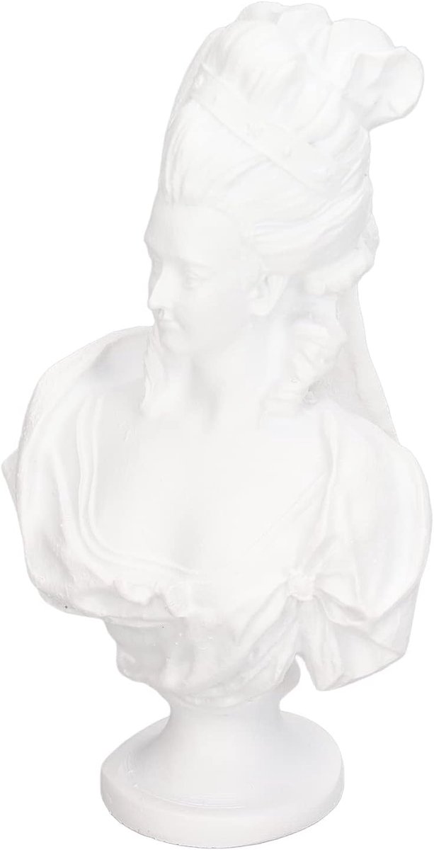 1:12 Poppenhuis Miniatuur Buste beeld: Levensechte Hars Miniatuur Buste Sculptuur voor Prachtige Poppenhuis Decoratie - Ideale Bruiloft of Speciale Gelegenheid Gunsten