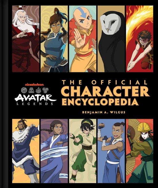 Avatar Legends: The Official Character Encyclopedia - cover