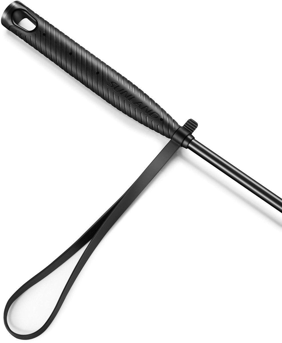 SnelShoppen - Paardenzweep Rijden Dressuur Zweep Crop Jump Bat Antislip 18 Inch Lengte voor Paardrijden, Training en Wedstrijden