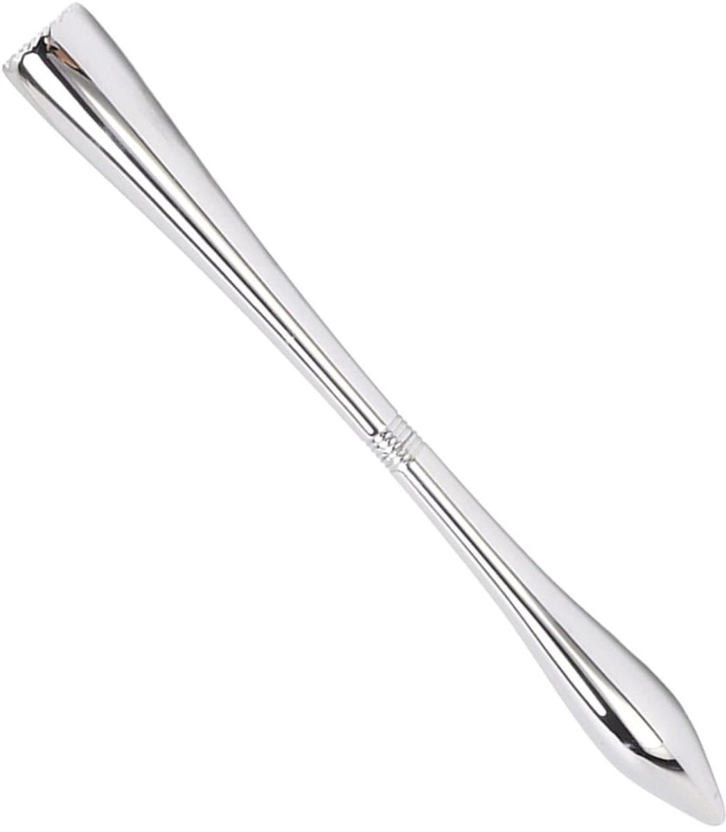 IJsbreker Metaal - Crusher Stick - Cocktails Maken - Professioneel Barmannen Ontwerp - 28 x 8 x 3 cm - Zilver