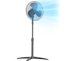 Staande Ventilator - Vloerventilator Ventilator op statief - Ruimte Koelen - Koperen Motor - 40 cm…