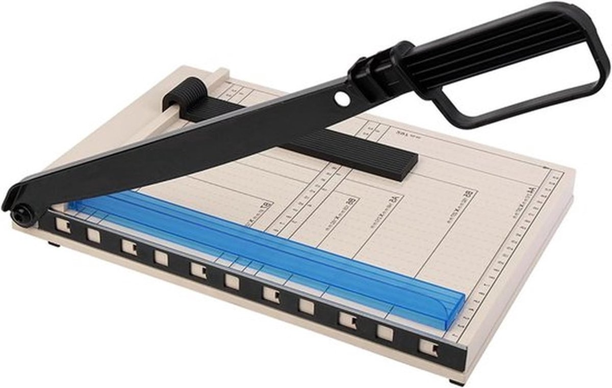 Papiersnijder voor nauwkeurig snijden van papier en karton - 12 snijlengte - 12 vellen capaciteit
