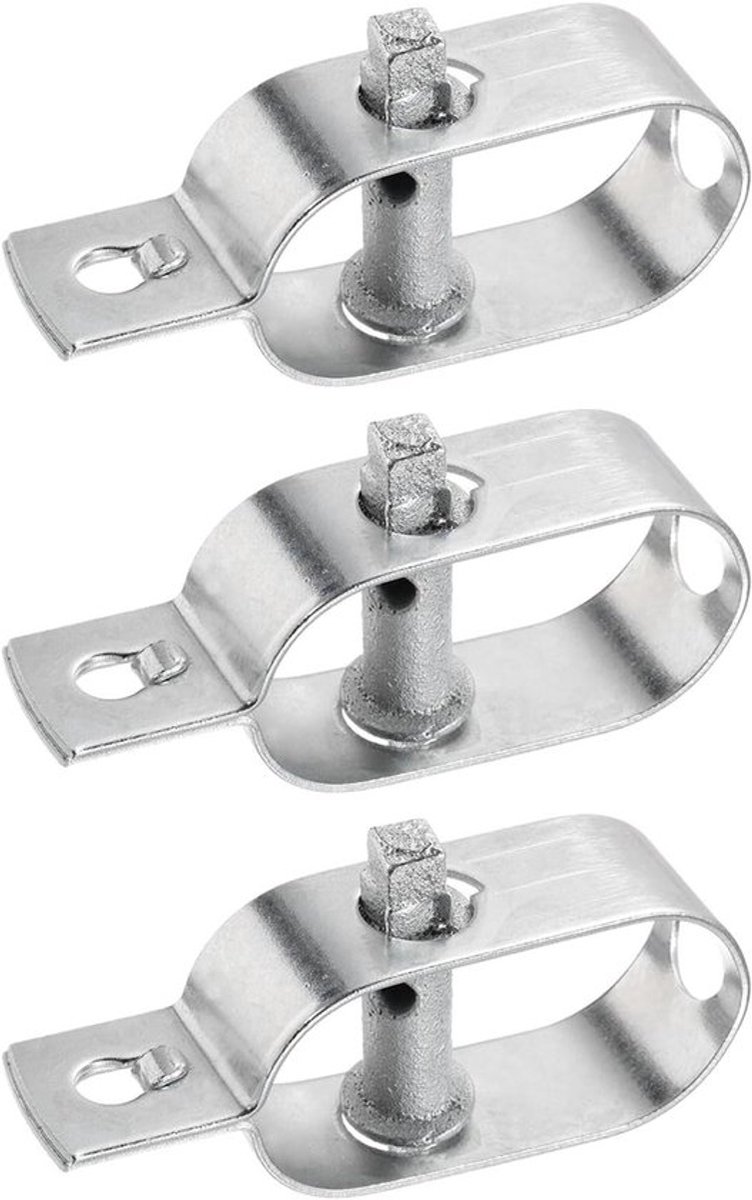 Draadspanners (3 stuks) voor omheining en hekwerk - Gegalvaniseerd - Lengte 120 mm
