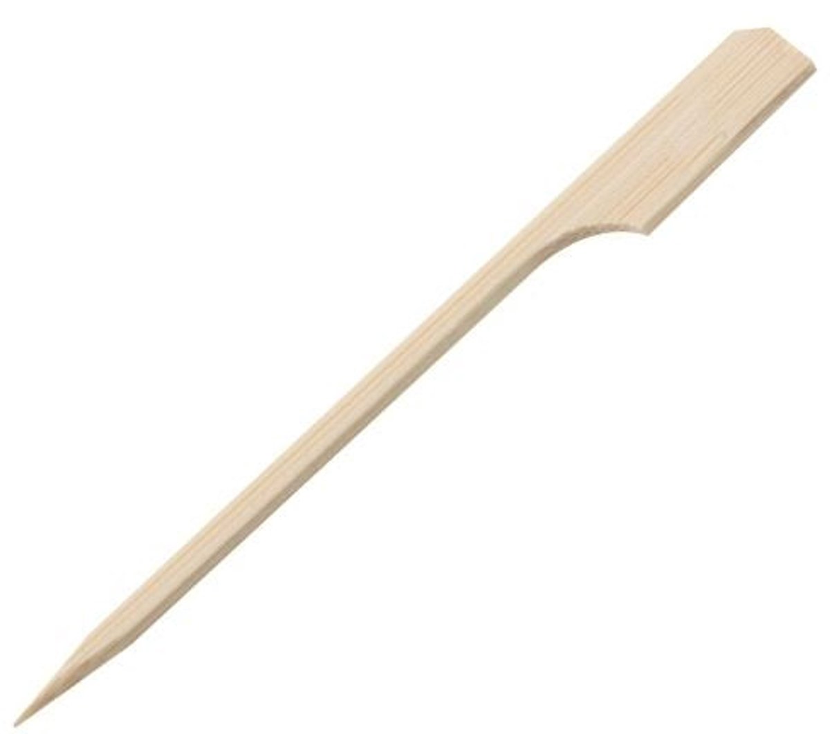 Set van 100 houten prikkers 9 cm Fackelmann Basic