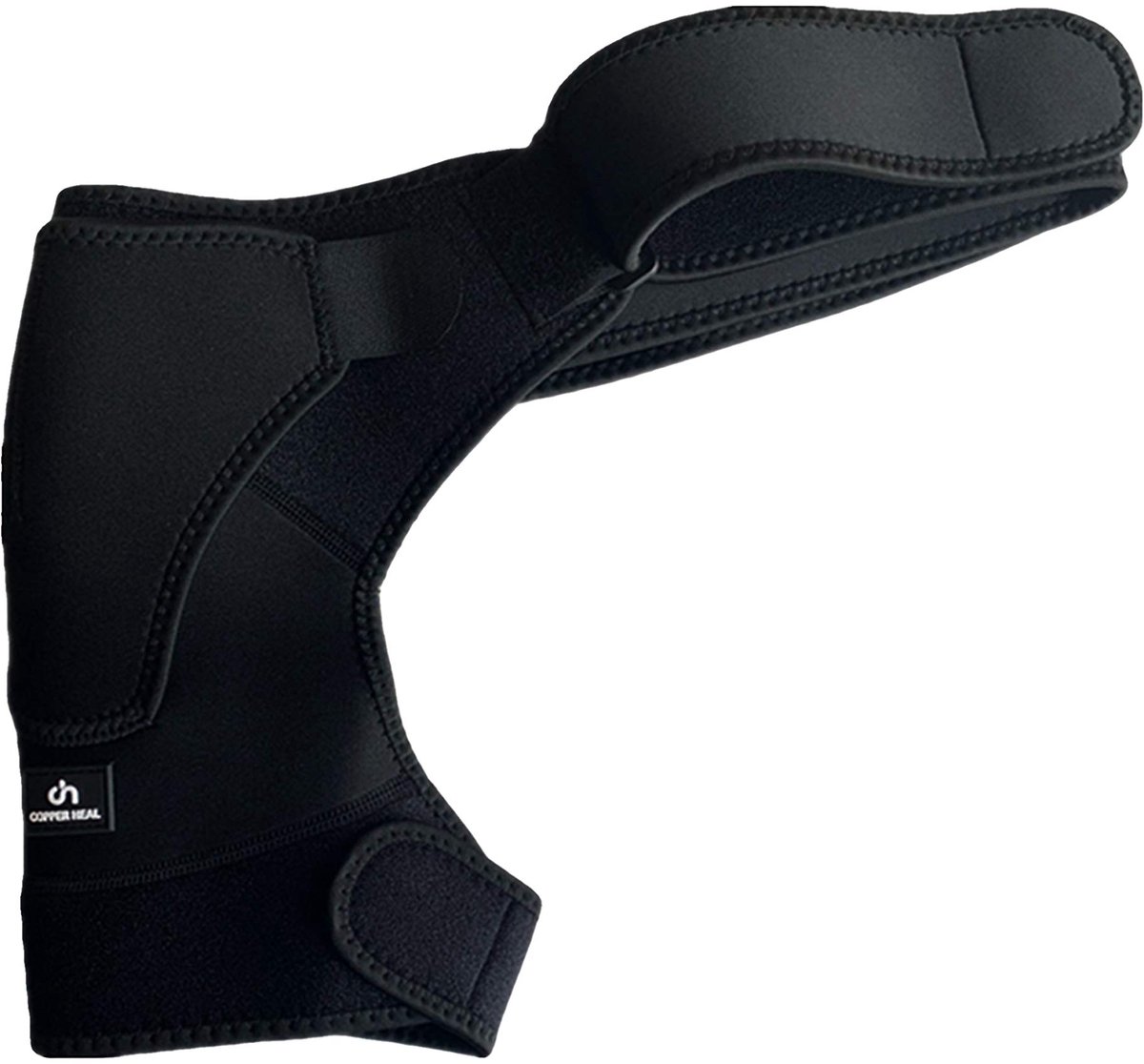 SnelShoppen - COPPER HEAL Schouderbrace Verstelbare Compressiemouw voor Mannen en Vrouwen - Ondersteuning voor Rughouding - Arm Rechts - Ideaal voor S