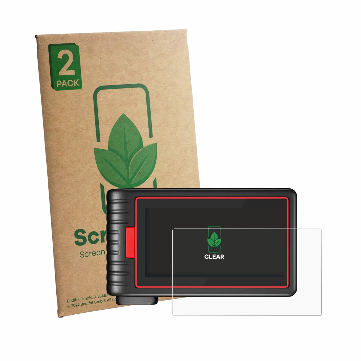 2 Stuks Screenprotector voor KINGBOLEN S6 - Hoogwaardige Beschermfolie transparant