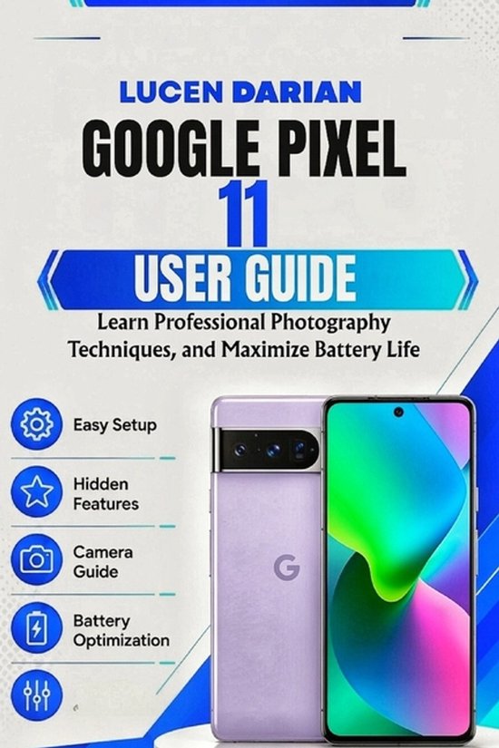 Google Pixel 11 User Guide - cover